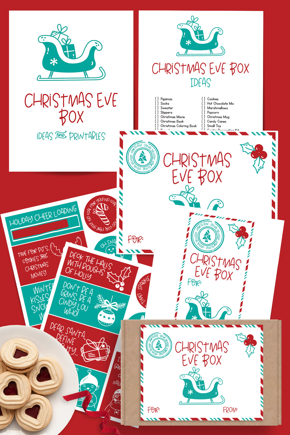 Christmas Eve Box Printables